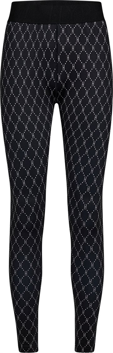 Hype The Detail - Printed Leggings - Sort med Lyserød